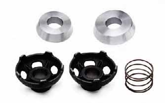 ones can also be used for hubless rotors and drums with clamp cups 175-220-2, 175-219-2 and spring 98-344-2. 20-1490-1 or 20-1271-1 1-7/8" rbor Kit required. E. one, 2.16" 3.37"...192-100-2. one, 2.25" 3.