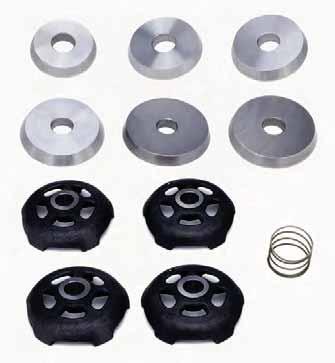 .. 46-448-2 E. Spacer, 3" (2 required)... 46-449-2 1-7/8" rbor Kit (20-1271-1) Same as 20-1490-1, except the arbor (97-404-2) has a smaller taper for the L500 model (not shown).