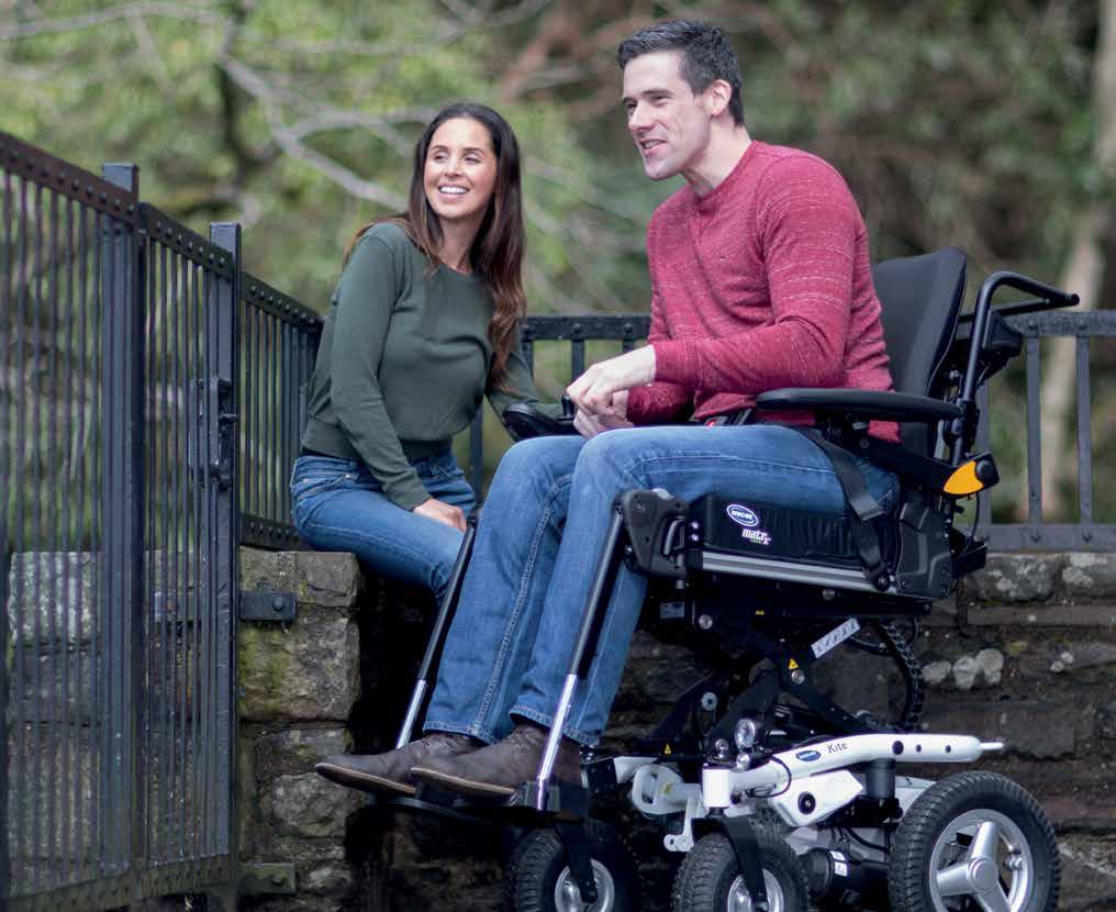 4 5 Make it personal As well as 2 frame colours Giving you the freedom to design your powerchair around your personality, there are a variety of
