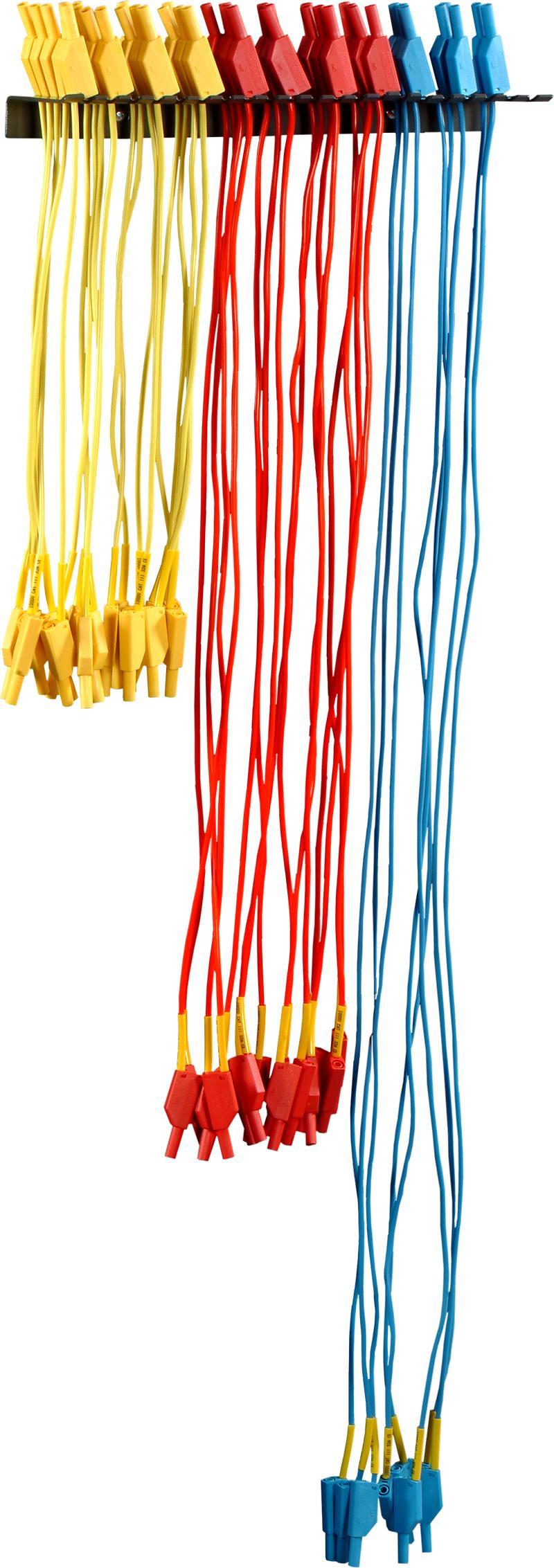 77 in) 354 g (0.78 lb) Connection Lead Set 8952-00 The Connection Lead Set consist of PVC-covered, extra-flexible leads terminated with stacking 4 mm safety banana plugs.