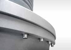 n All housings are designed with a drain-age area to protect the sealing surfaces of the housings against rain.