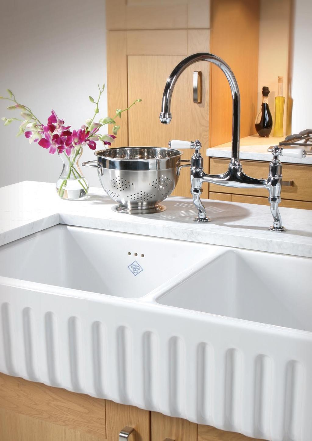 Shaws Fireclay Sink Collection