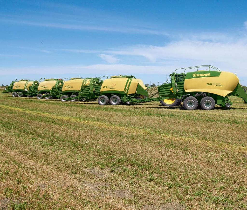 HDP How the idea evolved KRONE The High Density specialist More than 10 years of experience in High Density baler manufacturing Greater haulage efficiencies from up to 25 %