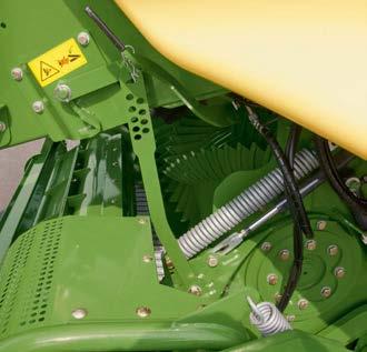 Active pick-up greater throughputs from a powered feed roller The KRONE Active pick-up is the well-proven camless EasyFlow pick-up that