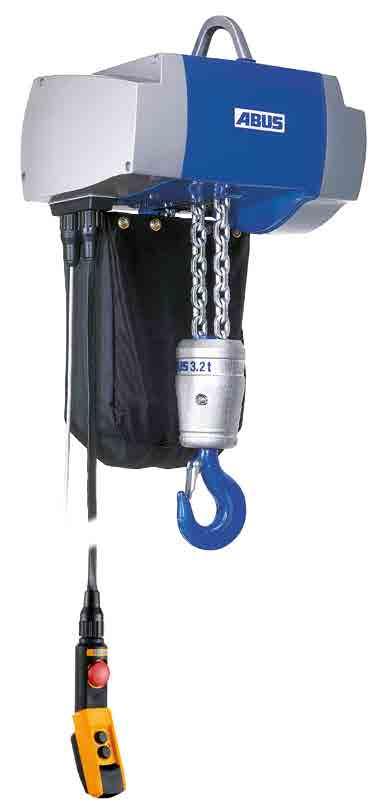 ABUS electric chain hoists Load capacity: up to 200 kg Lifting speed: up to 12 m/min Electric chain hoist ABUCompact GMC with