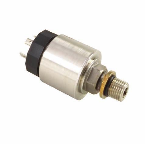 PS98 - Solid-State Pressure Switch 0 to 6000 psi and 0 to 400 bar No Moving Parts Highly Resistant to Shock and Vibration Ideal for Off-Highway, Mobile, Demanding Applications Long Cycle Life