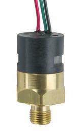 PS41 Economical Miniature Pressure Switches 3.5 to 100 psi (0.24 to 7 bar) These miniature pressure switches are designed for demanding applications where space and/or price are strong concerns.