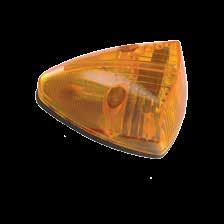 MARKER/CLEARANCE LIGHTS 350 Series Marker Specially engineered lens boosts light output and brightness Sonic welded,