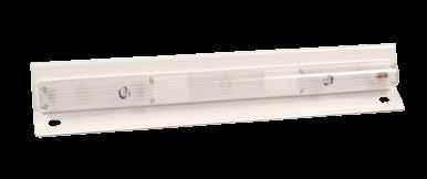 INTERIOR LED LIGHTS Cargo Lighting LED Interior Strip Light has a white steel base with a scratch resistant polycarbonate lens Specially engineered Fresnel lens to boost light output and brightness