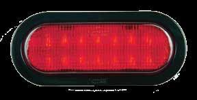 SIGNAL LIGHTS 6 Oval Stop/Tail/Turn and 6 Oval Turn Advanced optical technology exceeds all FMVSS and SAE requirements Specially engineered lens boosts light output and brightness Sonic
