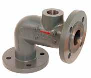 Sensor housing Material Flange connections Pressure rating Weight Ductile iron Standard DN50 (2 ), DIN,