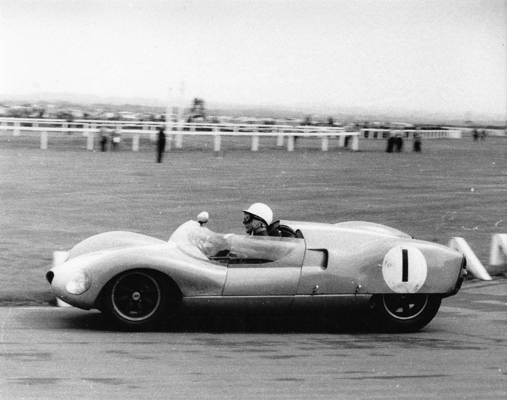 Sir Stirling Moss at Aintree 1959 Photo: Ferret Fotography Known as Chassis No.