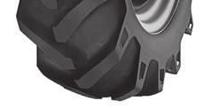 and load wheel, Specially designed lug profiles for full traction power and self-cleaning T.D.(mm) 8.