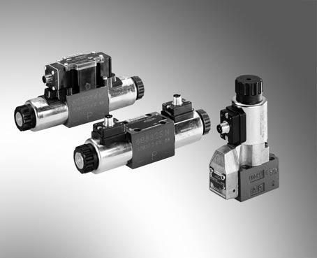 Directional spool and seat valves with electrical actuation and M12x1 plug-in connection RE 08010/10.09 Replaces: 07.