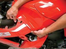 Note: It is recommended to have the Service Manual available to verify correct panel removal and wiring since models can vary by year.