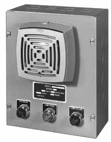 4 ½" NPT(F) 83354 Signal Monitor Designed to provide visual and audible indication of system operation and failure.