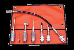 GREASE equipment GREASE GUN ACCESSORIES Use these innovative, high quality accessories to enhance the performance of your Grease Safe Grease Guns.