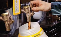 WHY USE label safe? LABEL SAFE is the only industrial grade labeling system in the world that enables accurate lubricant identification from bulk storage to the fill point.