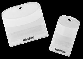 IDENTIFICATION LABEL HOLDERS Label Holders are core components of the LABEL SAFE system and are used for protecting, presenting and enabling attachment of labels.
