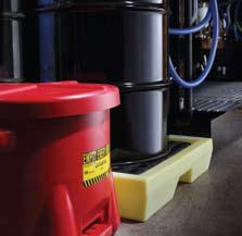 Storage & Handling Transfer Equipment Identification Spill Containment Cleanliness System Benefits The System delivers immediate and substantial improvements in workplace lubrication practices,