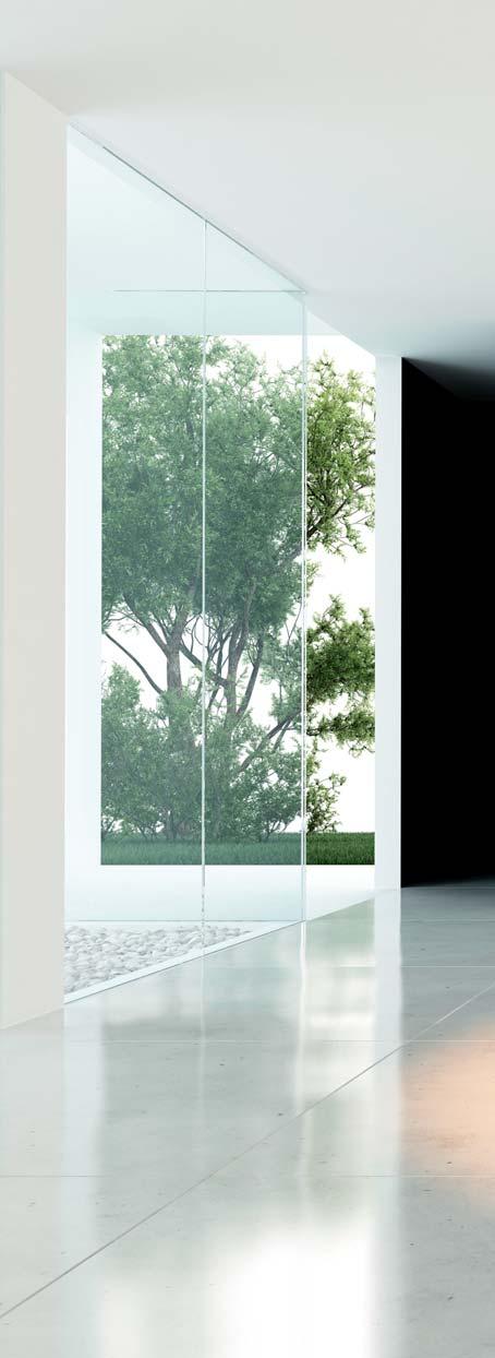 VITRA MAGNETIC LOCK AND ACCESSORIES FOR GLASS DOORS Vitra is the minimal solution for full glazed doors.