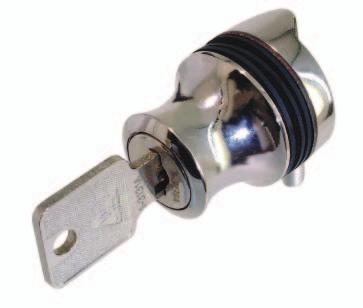 Hinged Glass Door Lock Glass Door Striker Suitable for 4-6mm Glass Holds glass doors closed with spring catch Key