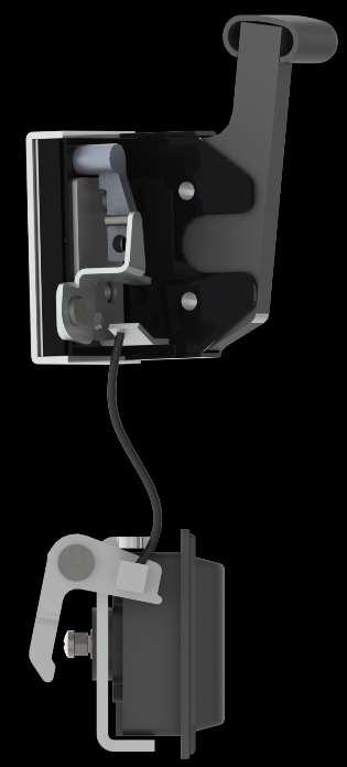 SR02 LATCH WITH DEVICE FOR REMOTE CABLE CONTROL