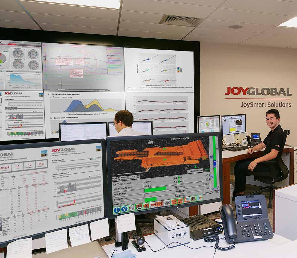 General Specifications Joy 14CM continuous miner JoySmart Solutions Integrated JoySmart Solutions help solve JoySmart Service Centers are strategically Our commitment to world-class service head