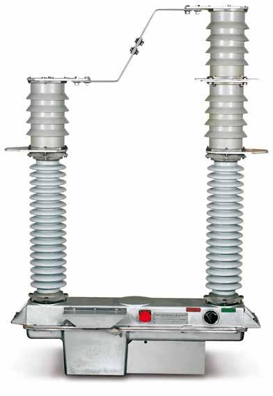 ** Solidly grounded capacitor bank configurations only. One pole* 48.5kV 300A 48.