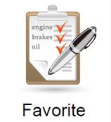 3.7 Favorite This section provides user customizing car makes adding function. How to do: 1) Move the Left/Right or Up/Down button under the Main Menu to select the button Diagnose.