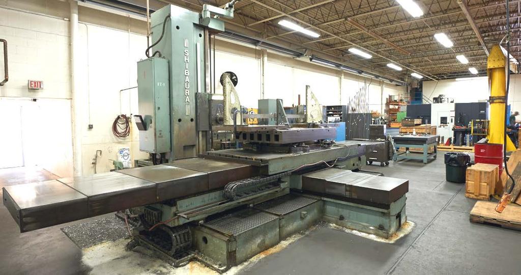 (1) MAG Giddings & Lewis FT 3500 Floor Type Traveling Column Horizontal Boring Mill with Siemens Sinumeric 849D CNC control.