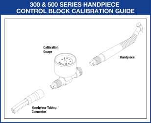 2) Remove the handpiece from the handpiece holder 3) While pressing down on the Foot Control, use the Drive Air