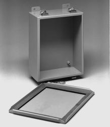 1414 Series JIC Enclosures - NEMA 12, 13 Clamped, Lift Off Cover Inner Panel Included Junction Boxes/JIC Enclosures Application Designed for use as instrument enclosures, electric, hydraulic or