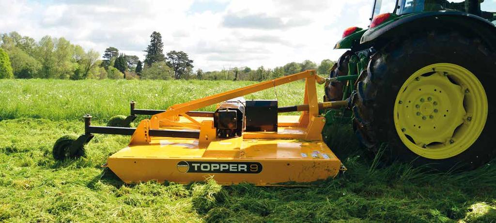 ROTARY MOWER RANGE With a range of machines capable of tackling diverse environments from fine-turf to dense overgrowth, McConnel can offer a high-performance rotary mower capable of tackling