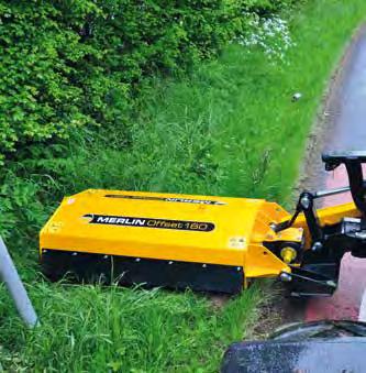machines deliver exceptional results for busy verge mowing professionals. A choice of cutting widths from 1.2m to 2.