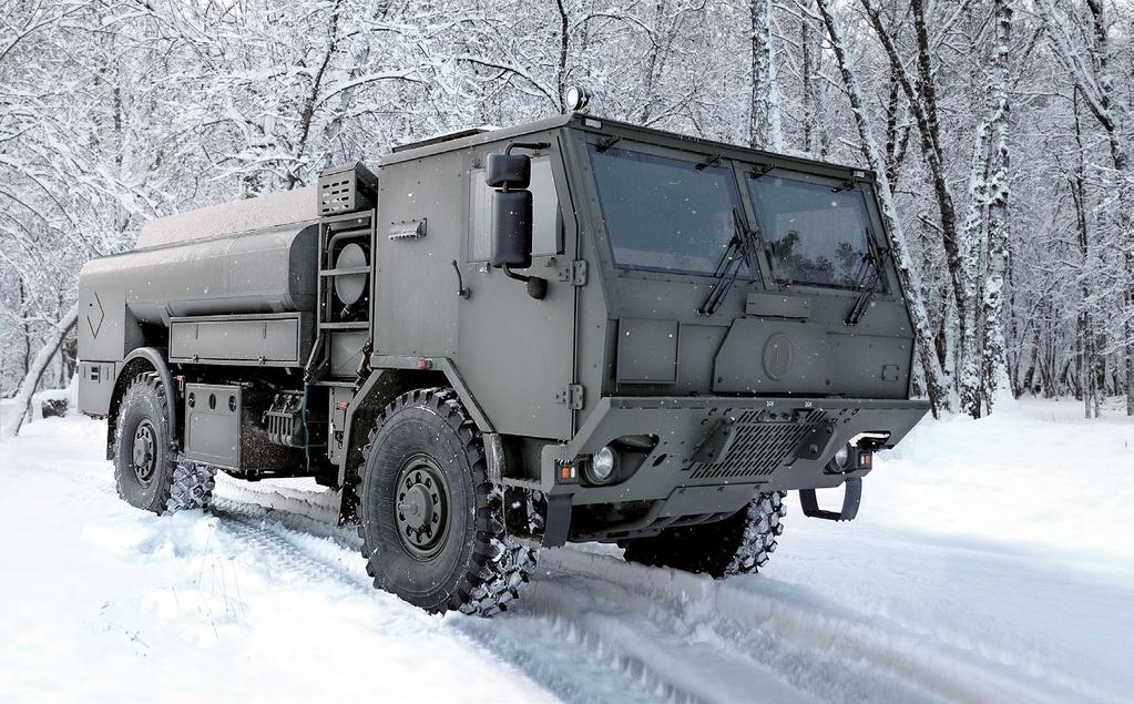 The TATRA 4x4 refueler designed for rough terrain, difficult climatic and environment conditions.