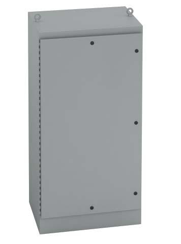 Ground-Mount Enclosures Type 4 Free-Standing with Quarter-Turn Latches ata Sheet and atalog Number Finish Wash and phosphate undercoat NSI 61 gray polyester powder finish ccessories Full and half