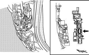 the Passenger s Side Cowl Area. (Fig. 6-7) Fig.