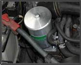 installation. Fitted to VW GOLF TDI Code 9768 Engine Light Duty Filter Unit.