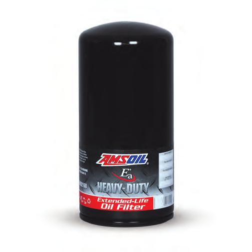 Ea Heavy-Duty Extended-Life Oil Filters AMSOIL Ea Heavy-Duty Extended-Life Oil Filters provide excellent filtering efficiency and high contaminant-holding capacity for heavy-duty applications