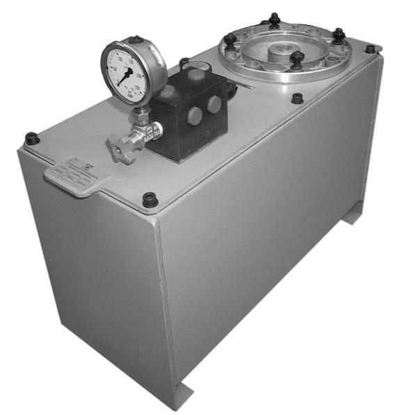 96 000/103 ED CTR HYDRAULIC POWER PACKS TANK CAPACITY from 8 lt to 150 lt PUMP FLOW RATE from 1,6 lt to 77 lt DESCRIPTION STANDARD COMPONENTS The CTR power packs, are realised with a soaked gear pump