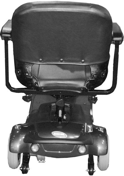 7 SEAT AND ARMS 7.4 Adjusting the Arm Width For this procedure, refer to FIGURE 7.4 on page 32.