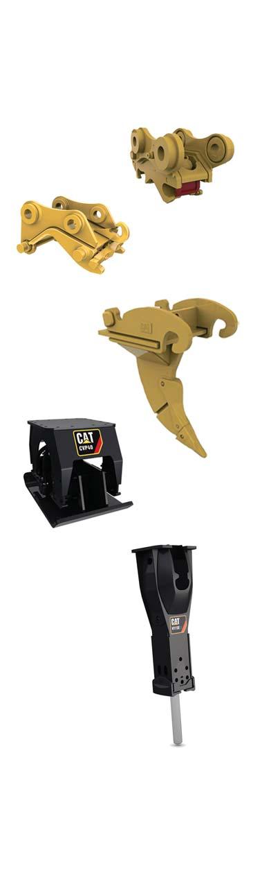 Couplers Quick couplers allow one person to change work tools in seconds for maximum performance and flexibility on a job site.