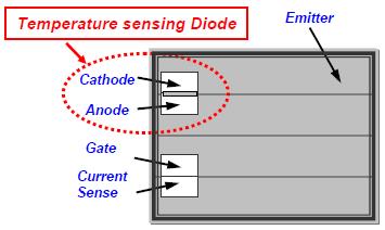 Low inductance and resistance using DLB (2) T-PM module features Current mirror for effective over current protection Fast and accurate On-Chip temperature sensing Low loss full gate CSTBT
