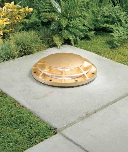 Specifications LTV740 Series Directional Marker LTV40 Series Directional Marker Dome: One-piece cast bronze, natural finish, horizontal louver and domed top supported by eight vertical ribs.