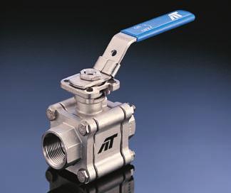 Triac 88 Series 3 -Piece Ball Valves feature a direct mount automation pad. The high quality investment castings feature a fully machined bore.