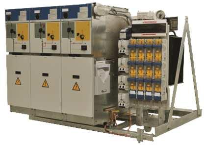 5 Range MV switchgear (RMU) cgmcosmos-lp (up to 4 kv) cgm.3-lp (up to 36 kv) Transformer up to 630 kva 3 LV board mb.4 mb.