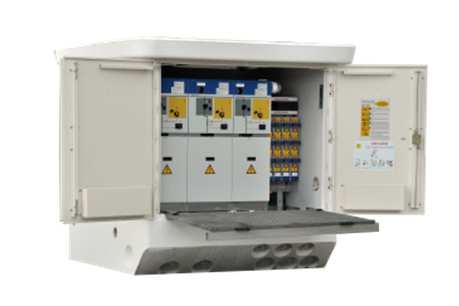 Optional: Operating isolating platform mb: Associated compact equipment assembly. MV switchgear (RMU) cgmcosmos-lp (up to 4 kv) cgm.