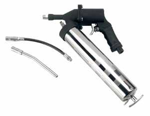 Cartridges - loose grease: Most grease guns can be used for both types after having given the piston seal the right orientation - please see the manual.