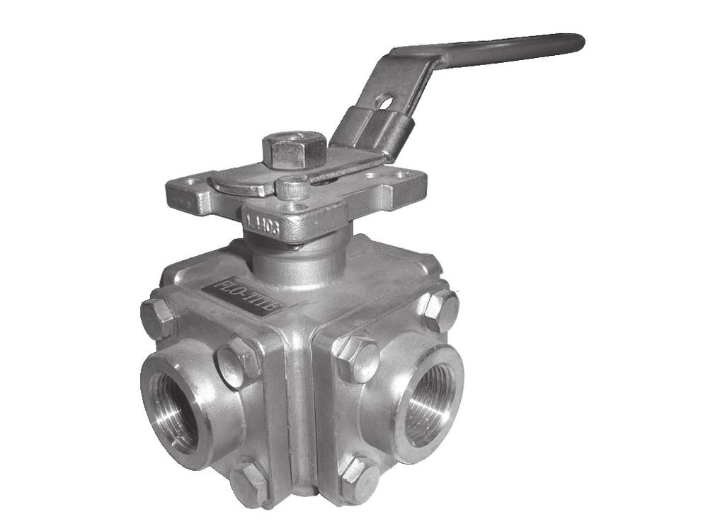 All T-Port Flow Patterns can be changed in the field without disassembling valve POSITION 1 POSITION 2 POSITION 1 POSITION 2 FLOW PATTERNS T-PORT: 90 POSITION 1 POSITION 2 POSITION 1